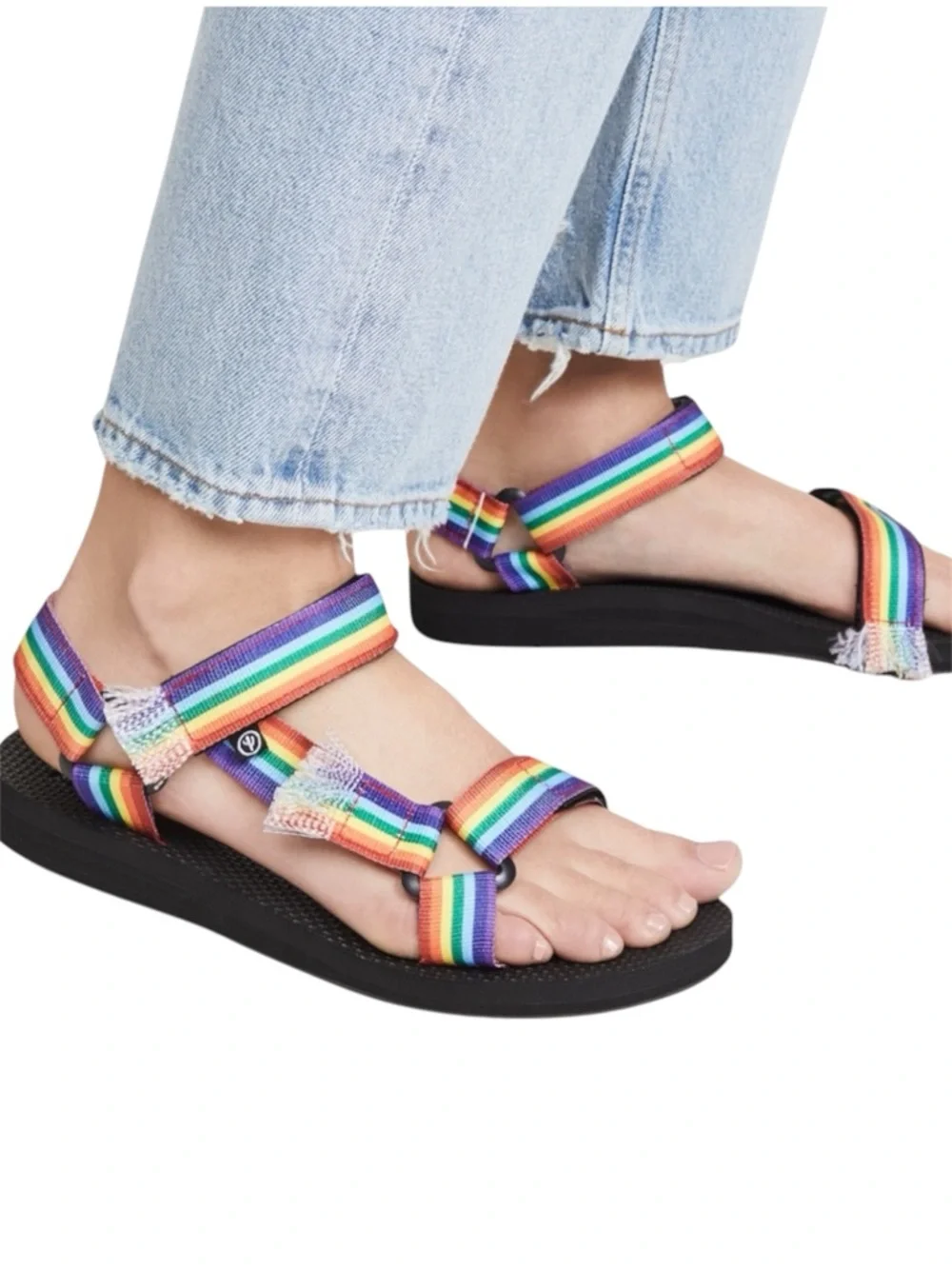 Arizona Love Trekky Fun Sandals in Stripes size 42